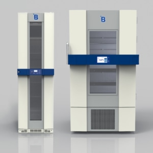 B Range: Blood Bank Refrigerators are devices intended for the safe storage of whole blood and blood components at temperatures ranging from +2°C to +6°C.