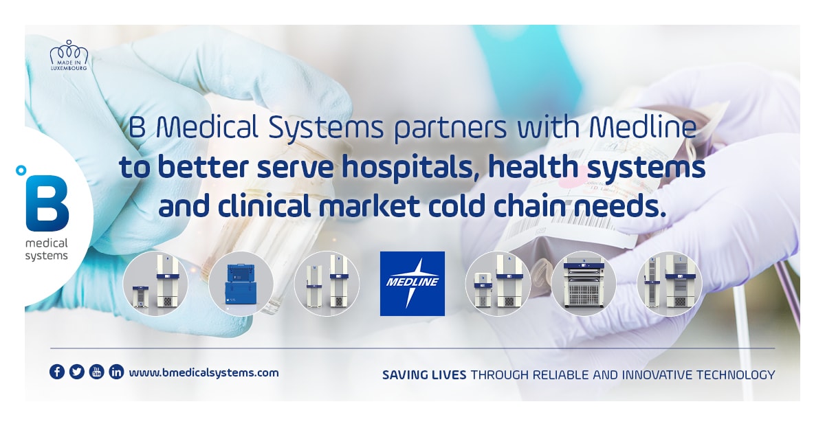 B Medical Systems Partners With Medline To Better Serve Hospital ...