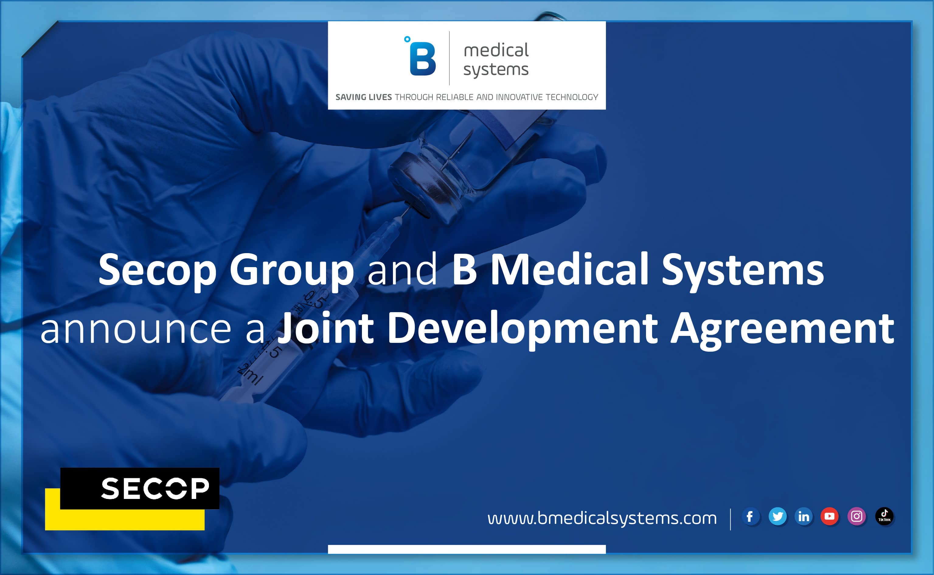 Le Groupe Secop Et B Medical Systems Annoncent Un Accord De ...